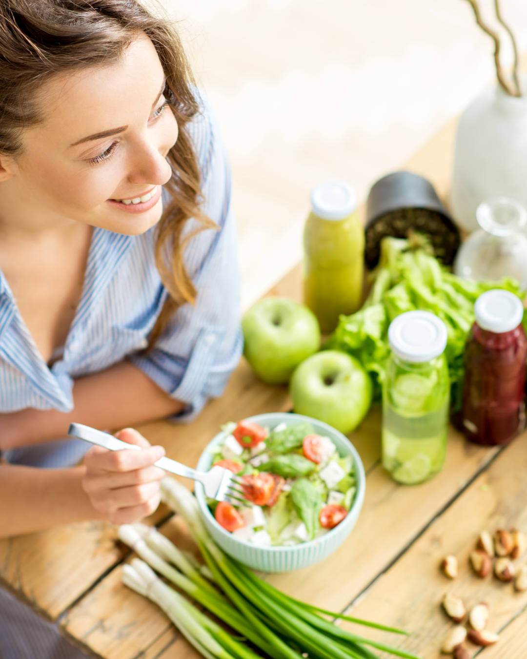 Una persona con altos niveles de estrés y ansiedad